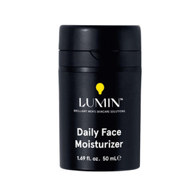 Lumin front packaging showing 50ml tube and clear branding benefits
