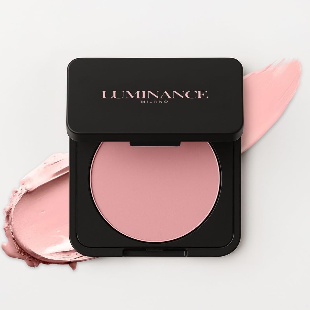 Luminance Milano front packaging showing product and pink corrector benefit