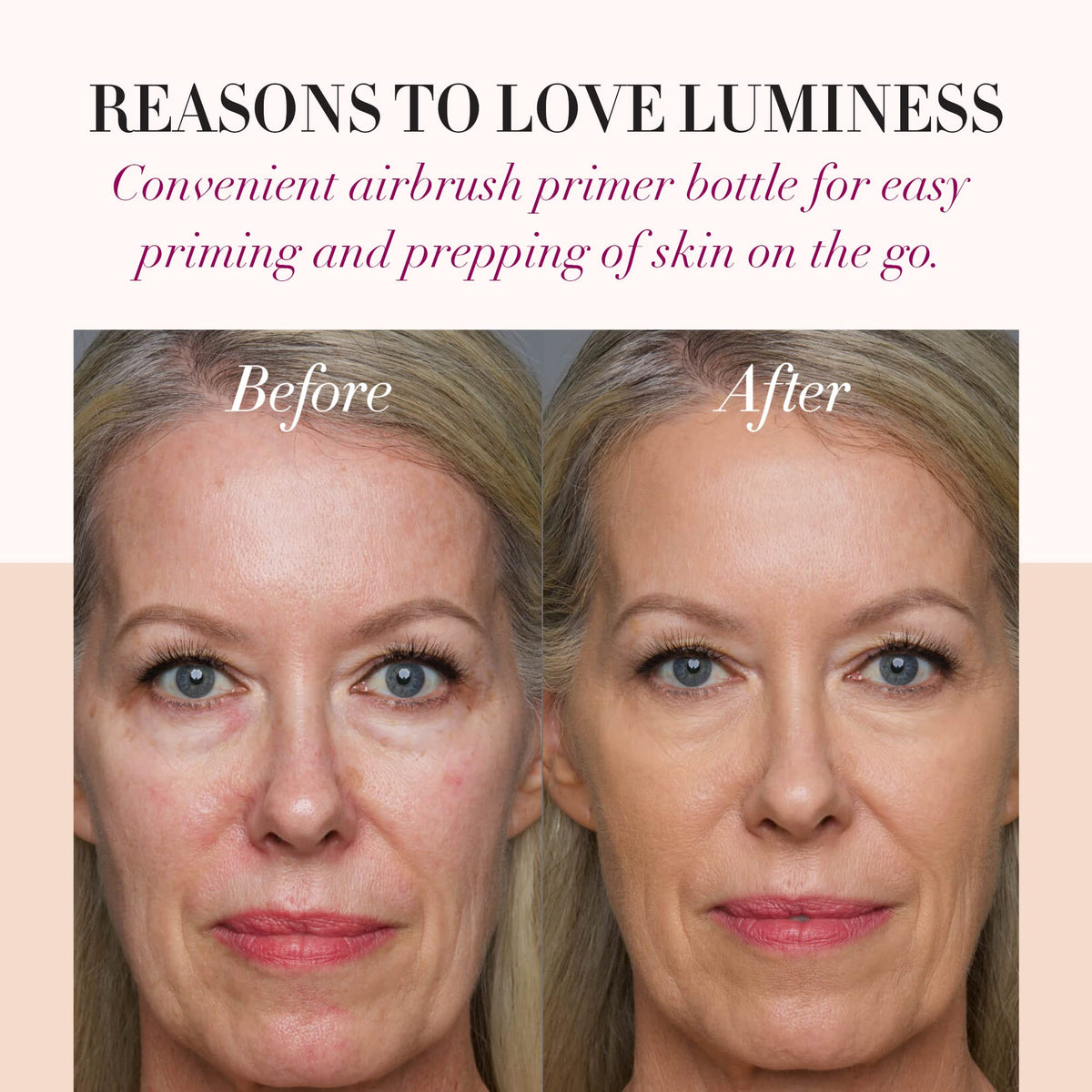 LUMINESS ingredient focus on Hydrolyzed Silk and Hyaluronic Acid benefits