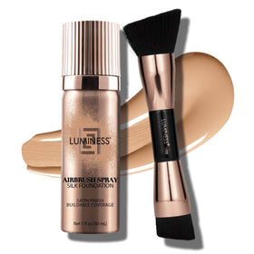LUMINESS front packaging showing kit and shade benefits