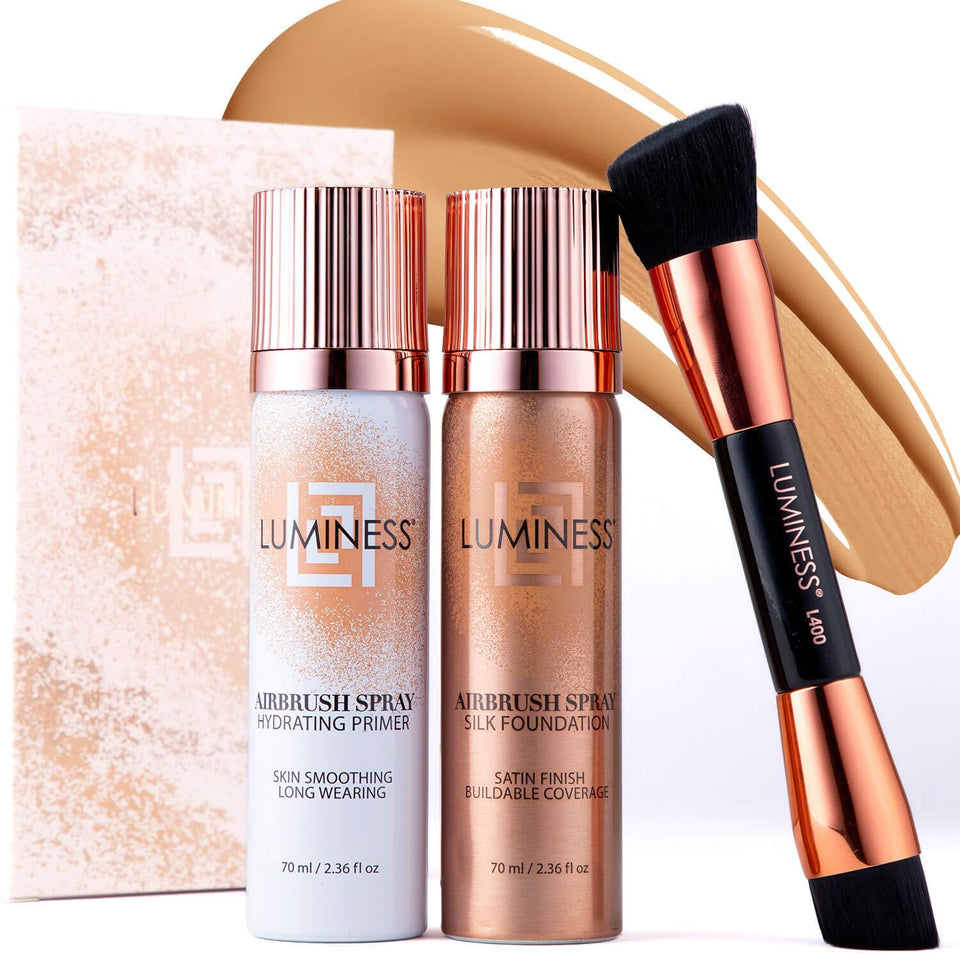 LUMINESS front packaging showing full starter kit benefits