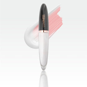 LUMINESS front packaging showing bottle and color-changing promise for customizable blush