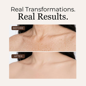 LUMINESS label and instructions close-up offering product info and usage tips