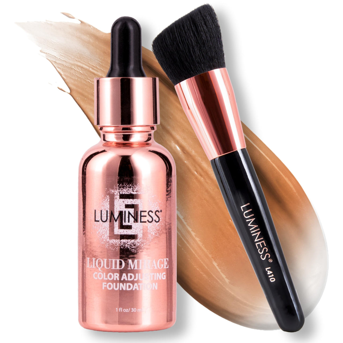 LUMINESS front packaging showing kit components and benefits