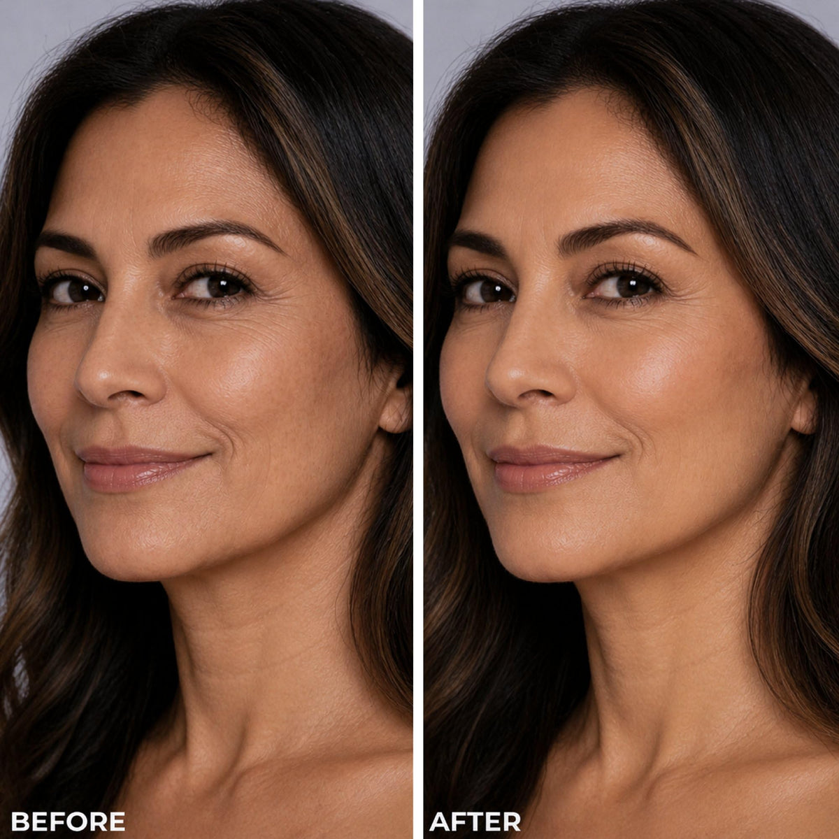LUMINESS primer pump detail demonstrating easy sunscreen application