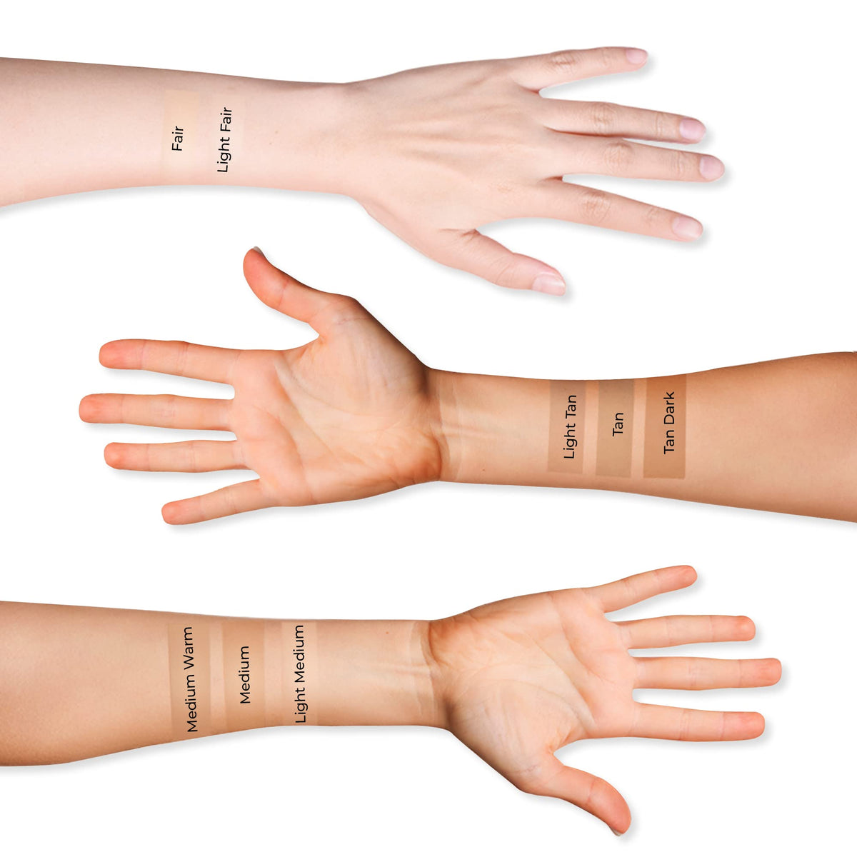 LUMINESS product label close-up highlighting hydrating silk and hyaluronic benefits