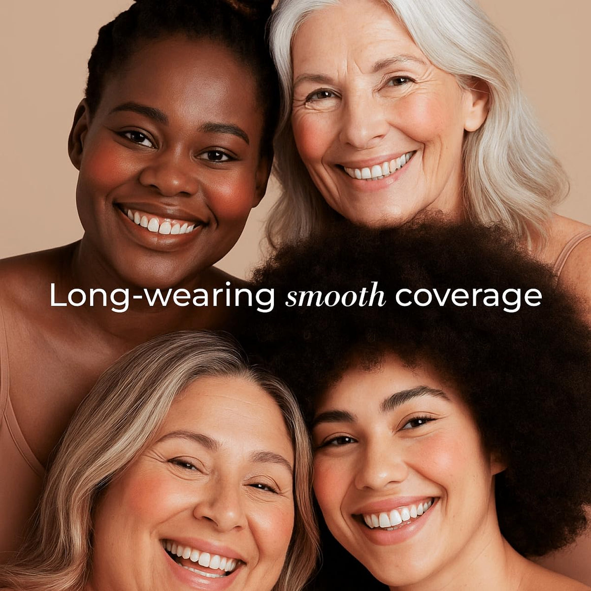 LUMINESS placed in a travel pouch illustrating portability and on-the-go touch-up benefit