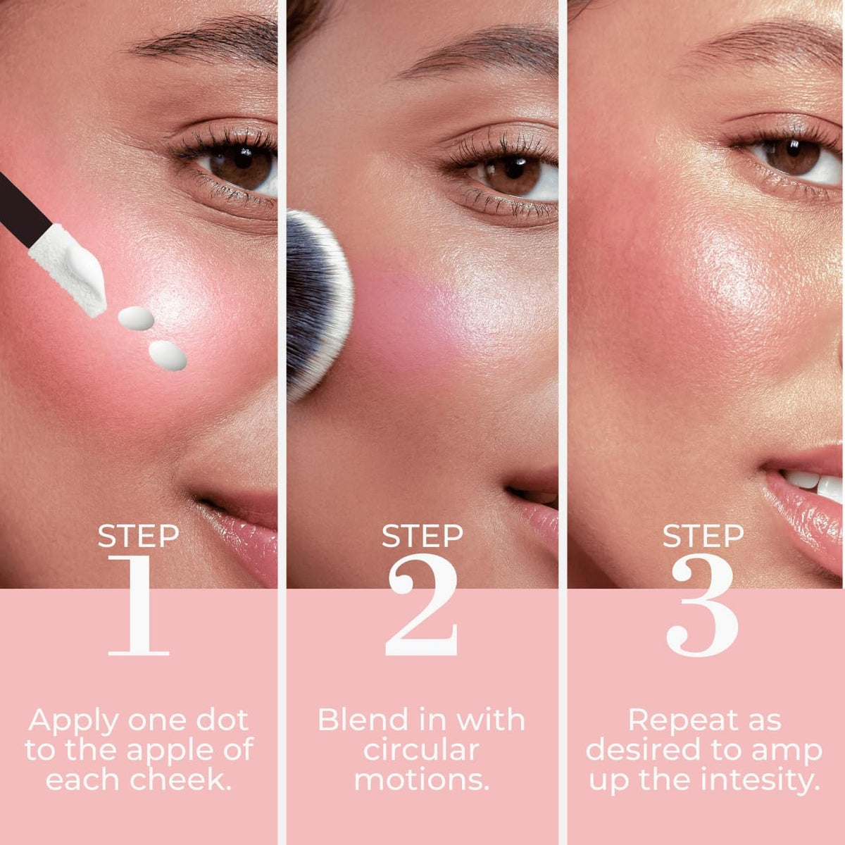 LUMINESS styled on a vanity demonstrating daily use and quick beauty routine benefit