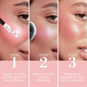 LUMINESS styled on a vanity demonstrating daily use and quick beauty routine benefit
