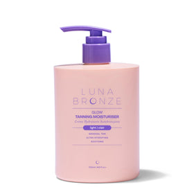 Luna Bronze front packaging showing product and size, clean branding benefit