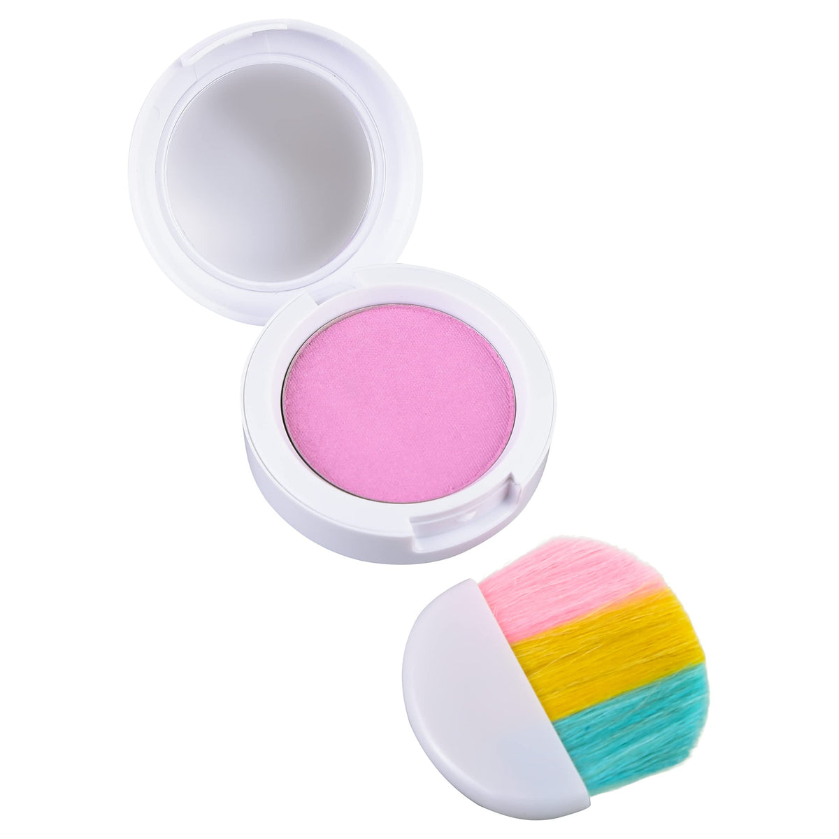 LunaStar Mermaids Tales glitter gel swatch showing plant-based biodegradable sparkle