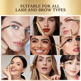 Lunale ingredients label close-up listing peptide and plant extracts for informed shoppers