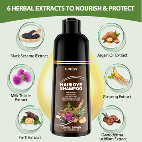 Lunory shampoo lather texture close-up demonstrating creamy conditioning foam