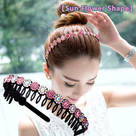 LUOLIPEYA inner comb teeth detail gripping hair securely, prevents slipping