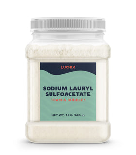 Luonix SLSA front packaging showing resealable bag and label, clear storage benefit
