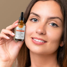 Lupure label close-up with ingredients visible, reassures about actives