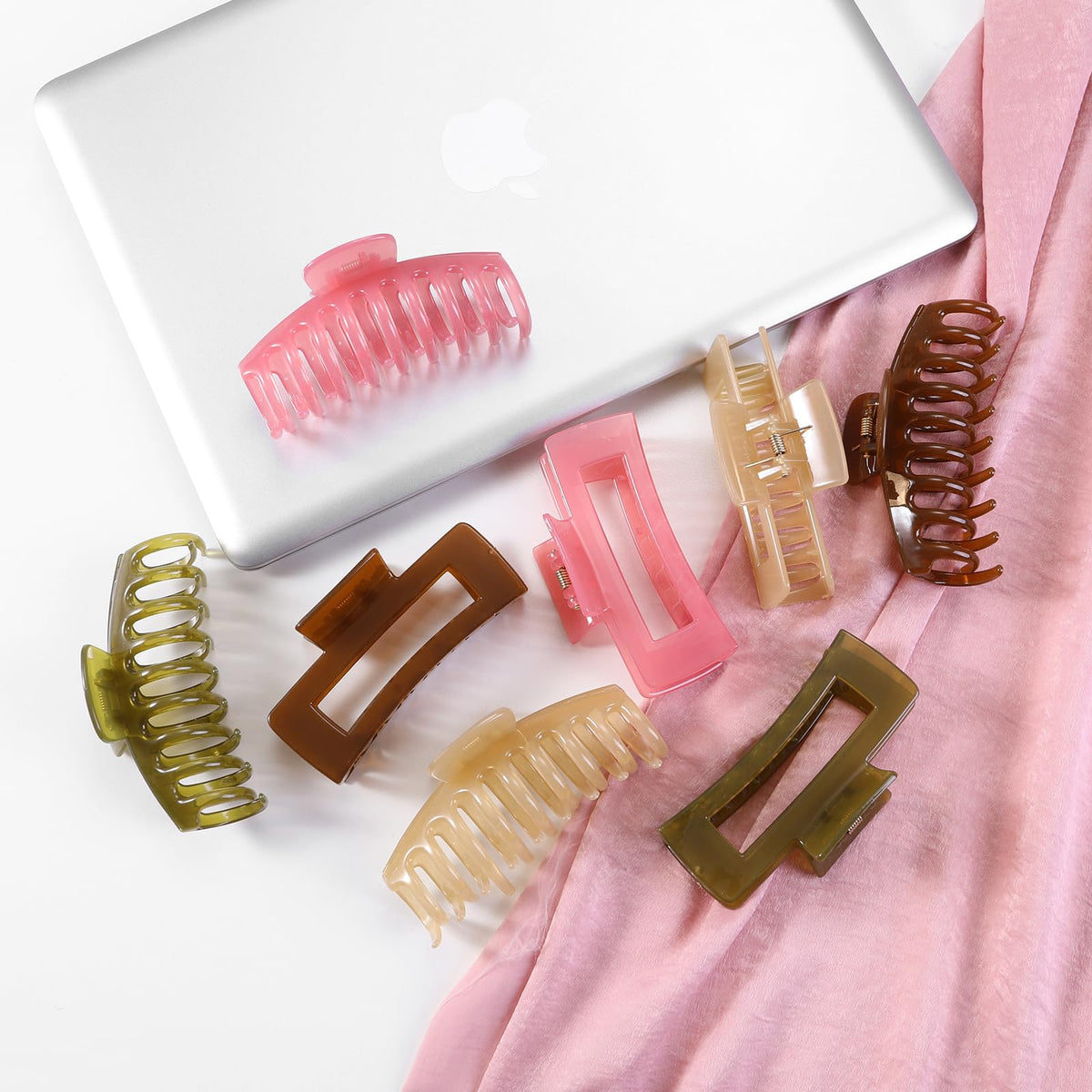 LuSeren assorted jelly colors laid flat, versatile outfit-matching benefit