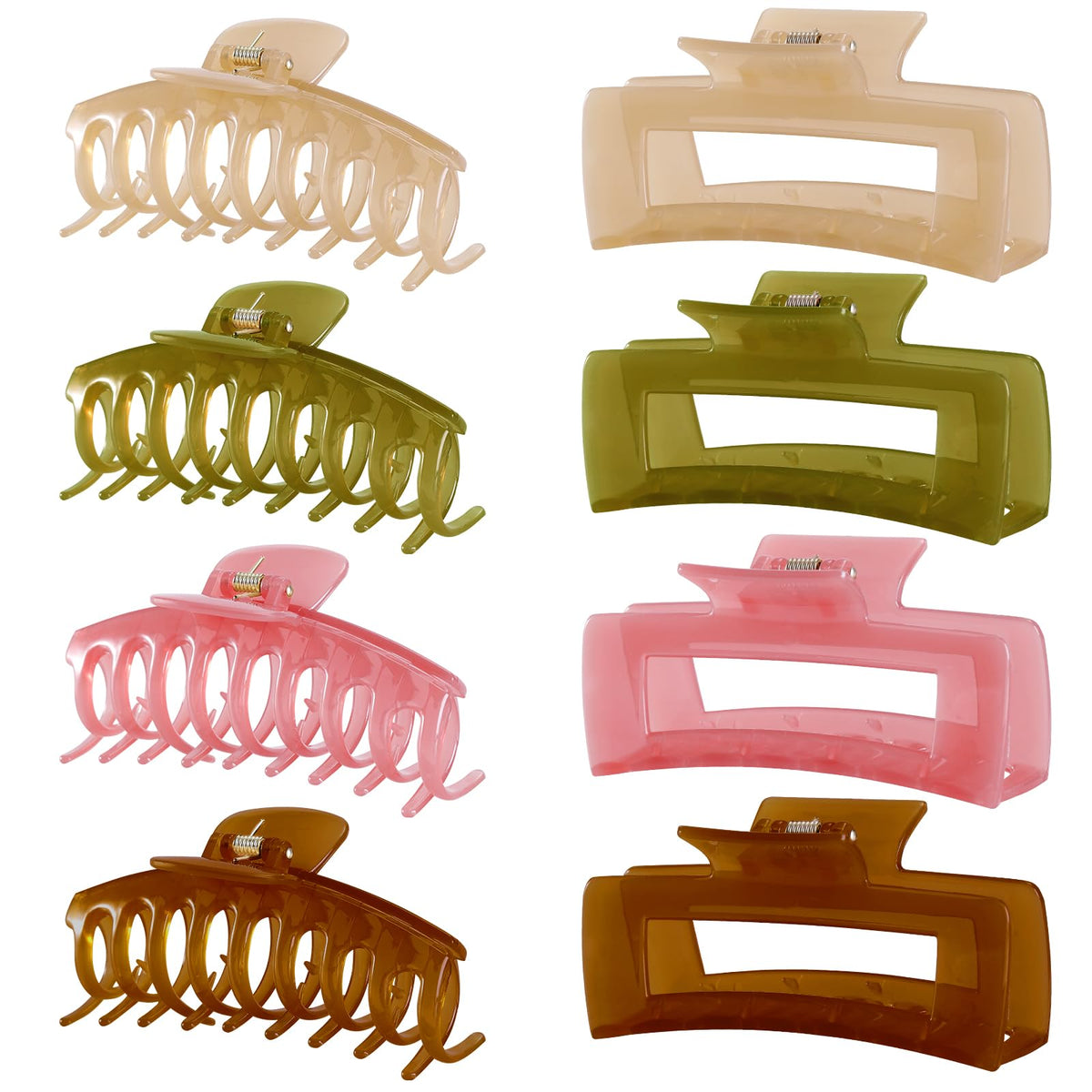 LuSeren front packaging showing eight clips and gift box, quality presentation benefit