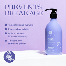 Luseta back label close-up displaying ingredients and usage directions