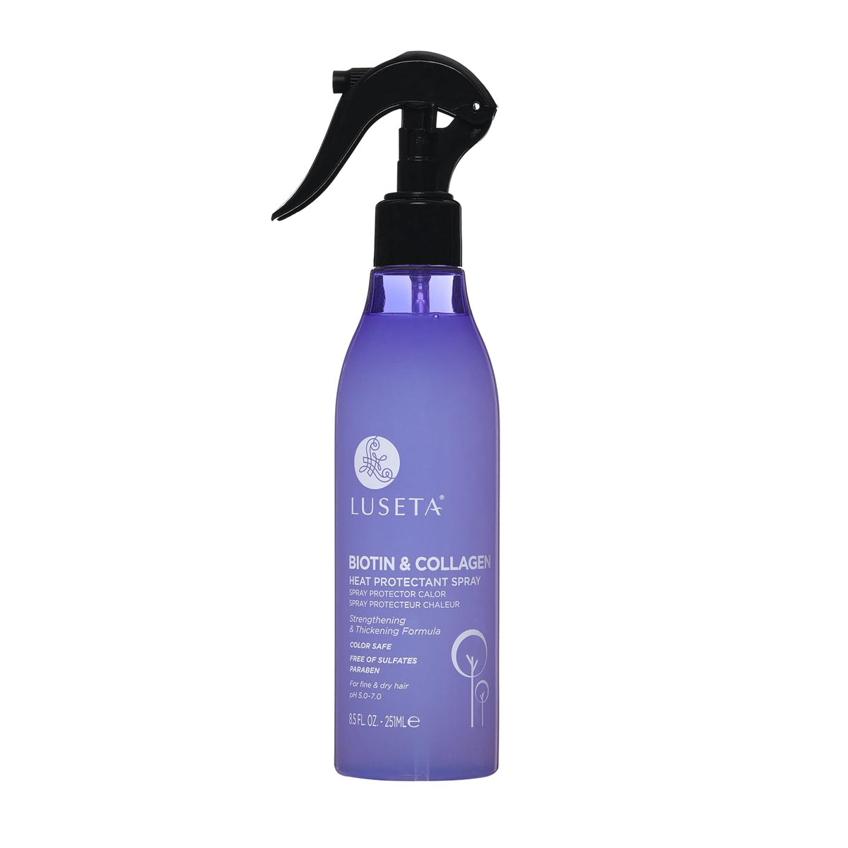 Luseta bottle front packaging showing product name and benefits