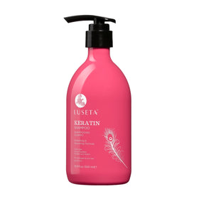 LUSĒTA front bottle view showing label and 16.9 oz size for quick identification and benefit