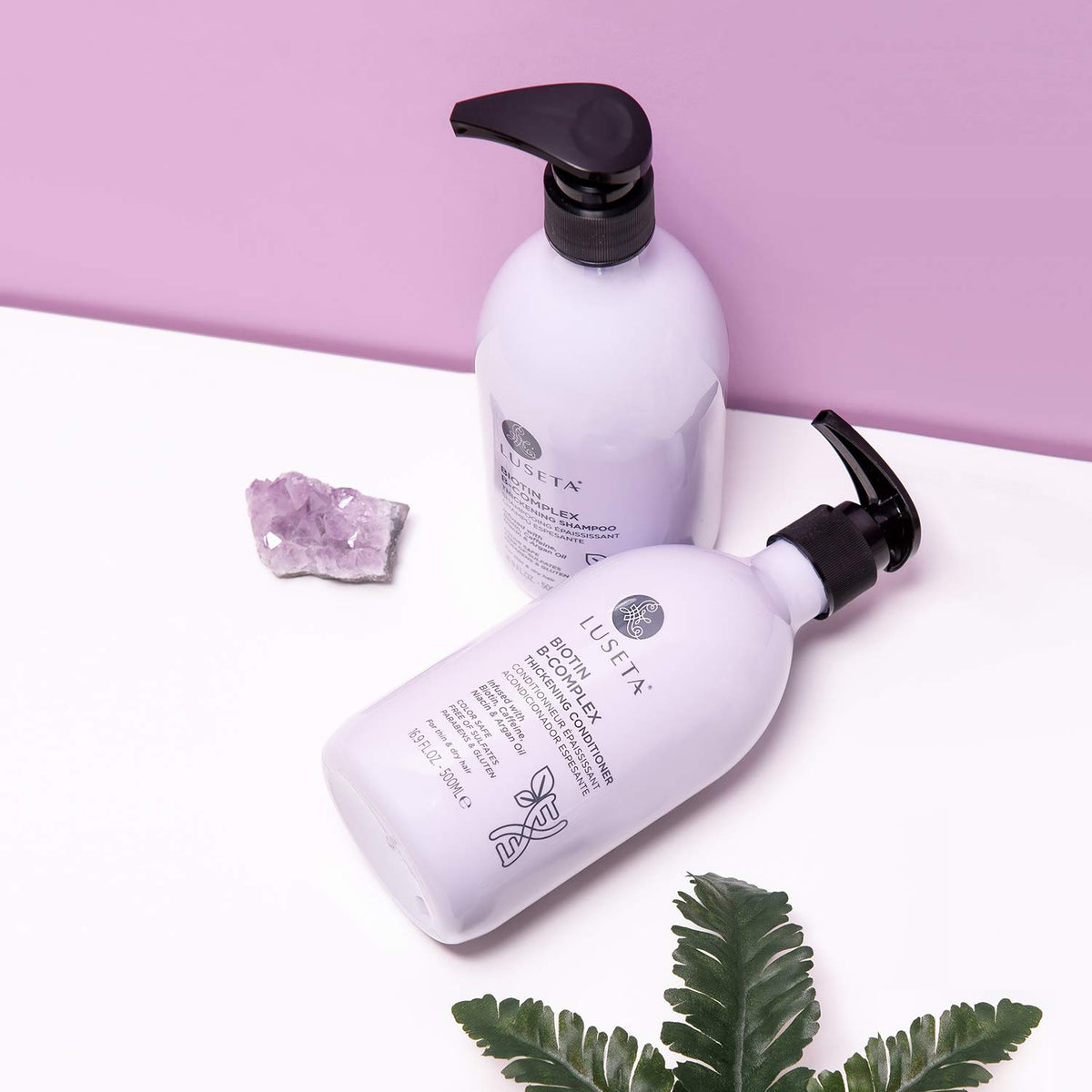Luseta conditioner cream texture close-up showing rich moisturizing formula