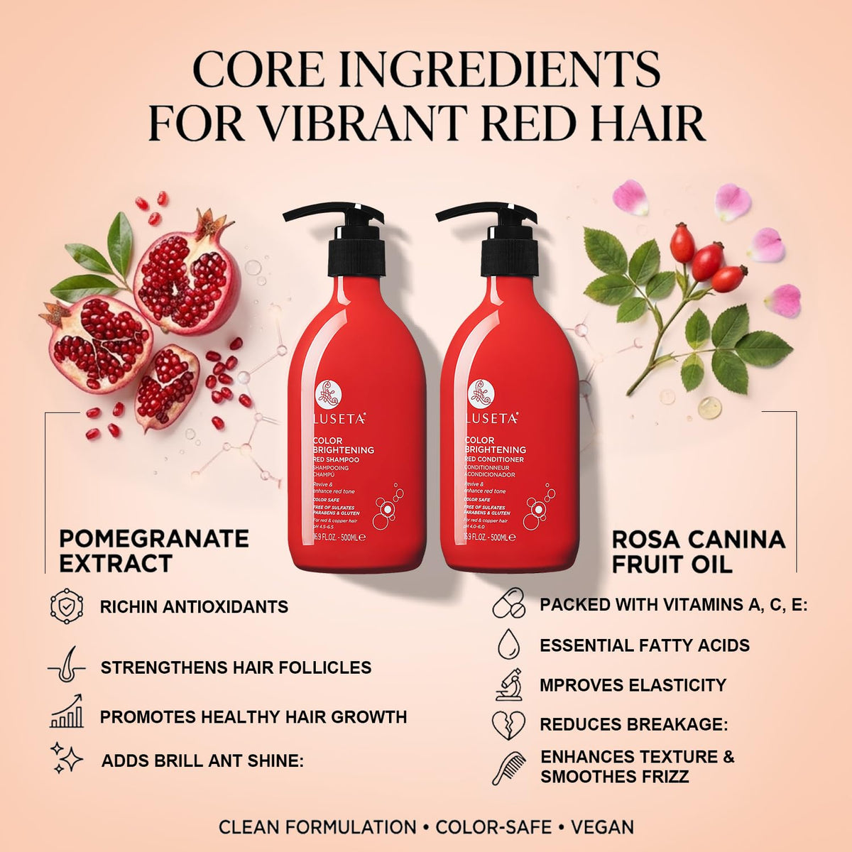 Luseta conditioner cream texture providing deep smoothing benefit
