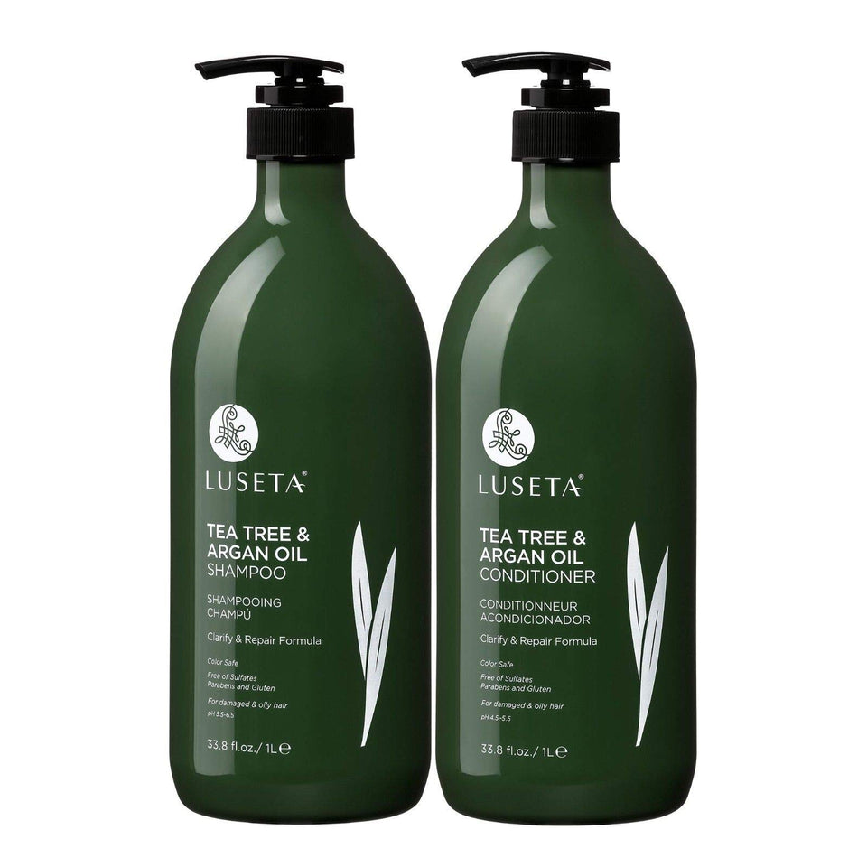 Luseta front packaging showing full detangling set benefits