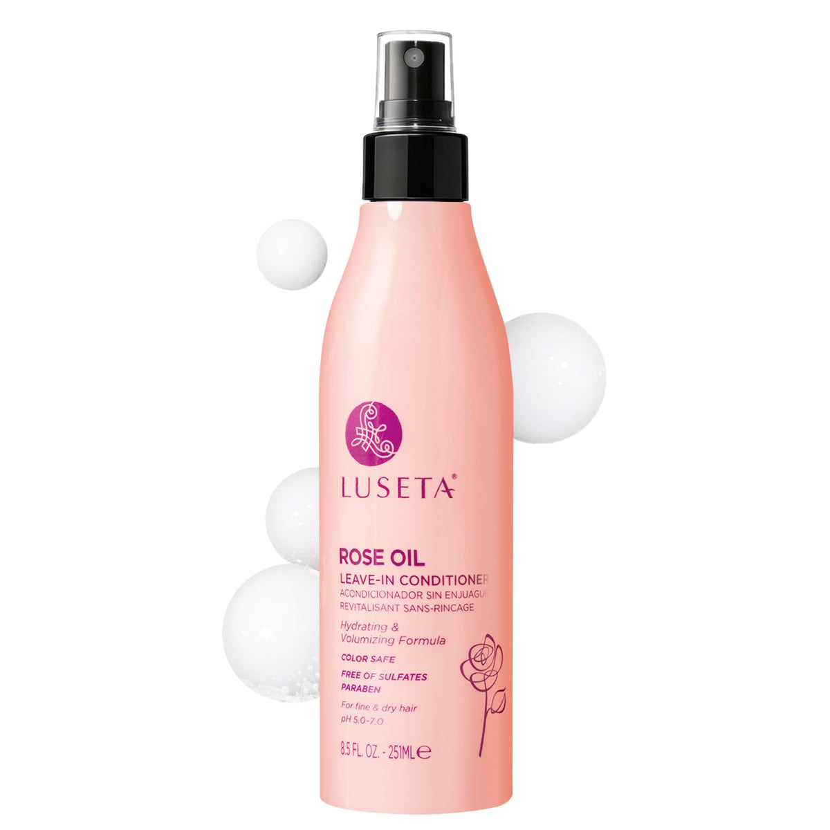 Luseta front packaging showing bottle and label for easy identification and benefits