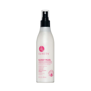 L LUSETA bottle front label showing product name and size, clear branding and benefits