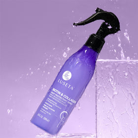 Luseta on bathroom counter as part of daily styling routine benefit