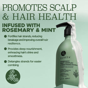 LUSETA creamy lather texture demonstrating gentle conditioning benefit