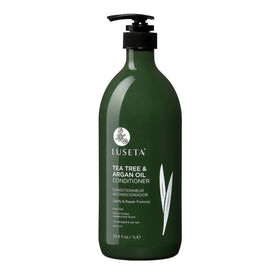 Luseta shampoo foam texture demonstrating gentle cleansing
