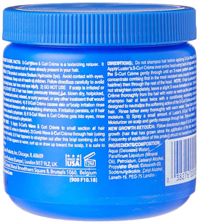 Luster S Curl in use styling hands applying creme to wavy hair for defined texture