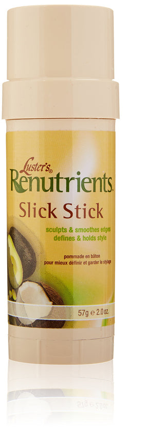 Luster's Renutrients Slick Stick front packaging shows product size and benefits