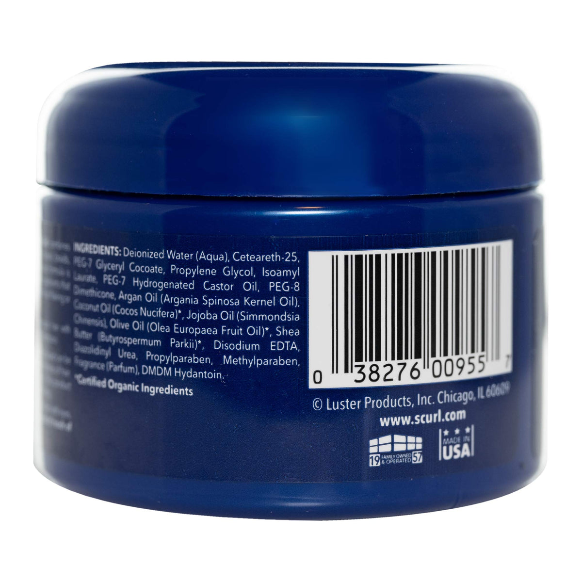 Model applying Luster's SCurl gel to twists for defined hold