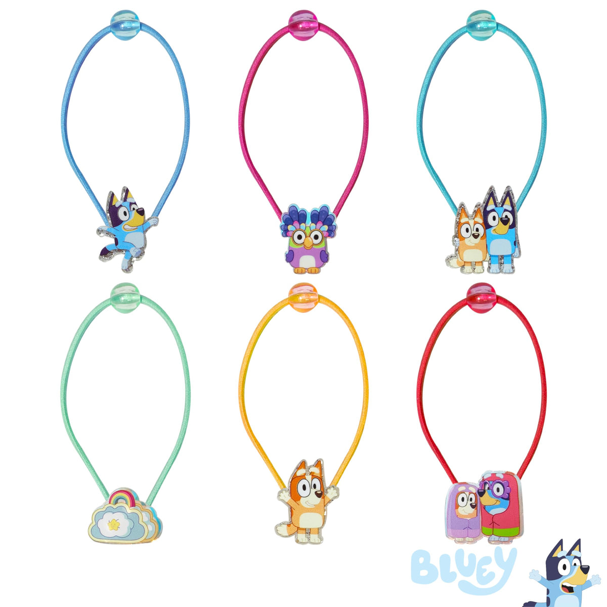 LUV HER close-up of Bluey character detail for playful styling appeal