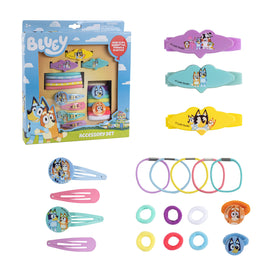 Luv Her accessory set in use on child demonstrates comfortable fit and stay-in-place benefit