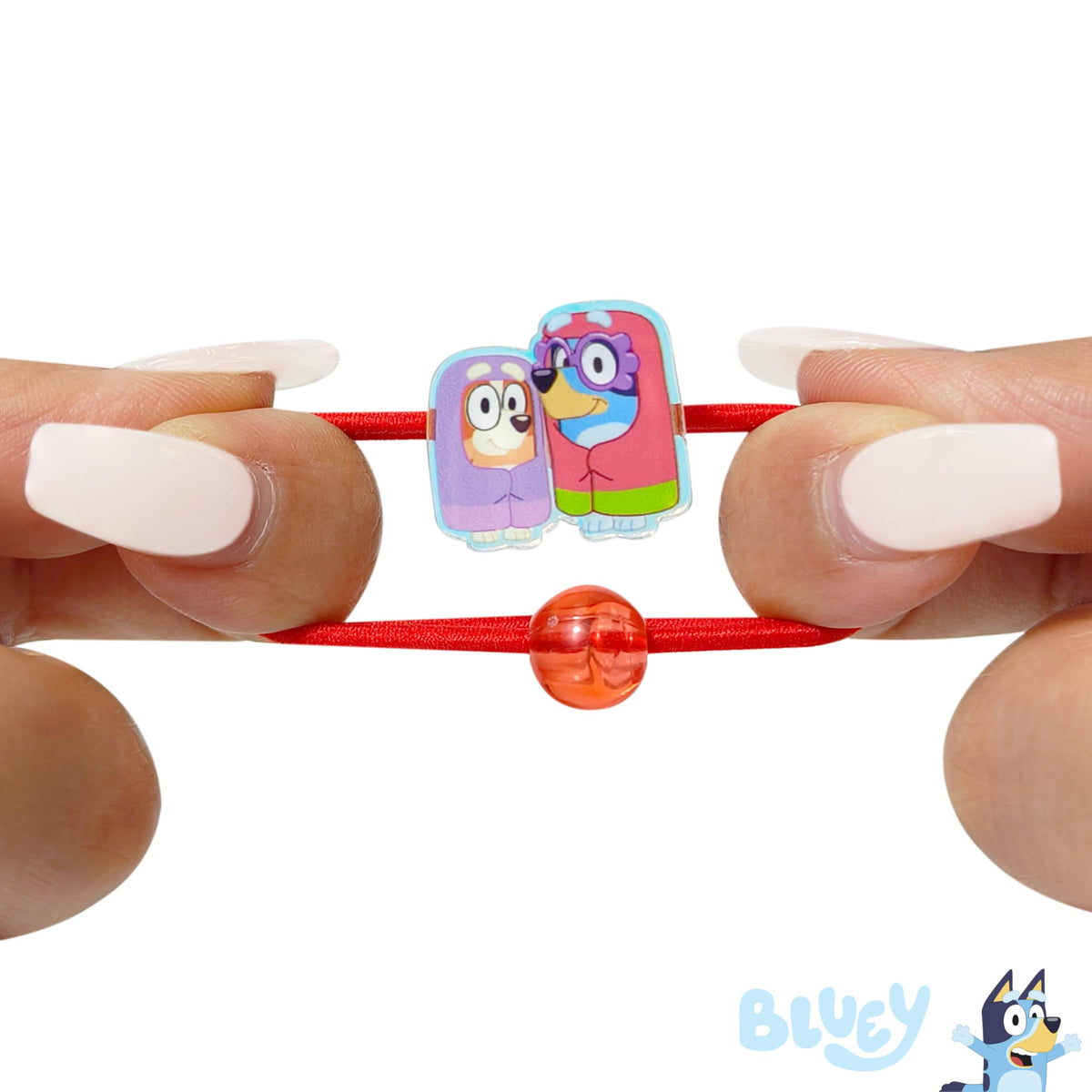 LUV HER size comparison next to coin showing compact, travel-friendly set
