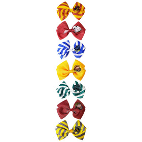 LUV HER bow worn in child's hair demonstrating comfortable, secure styling