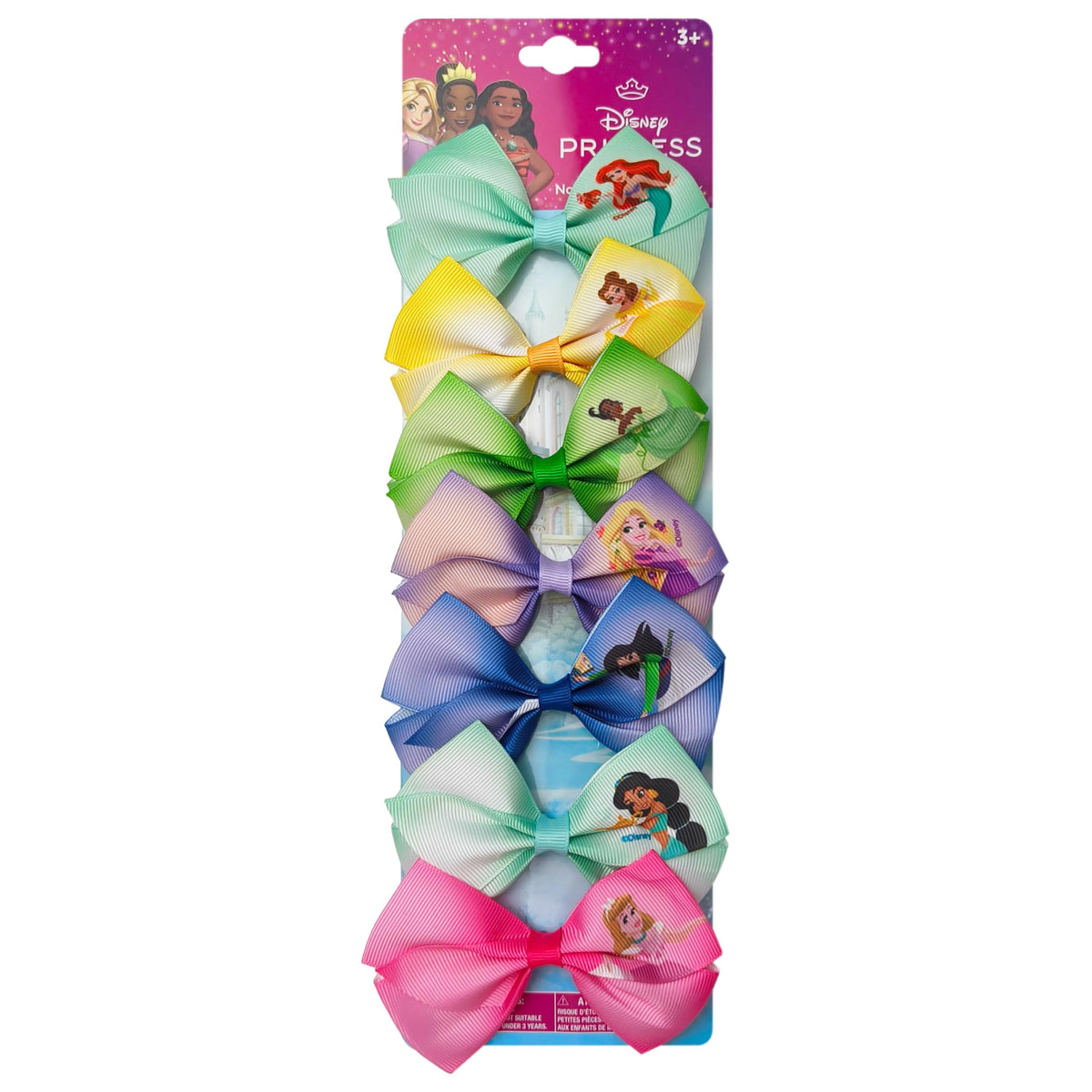 LUV HER front packaging showing seven Disney Princess clips and gift-ready presentation