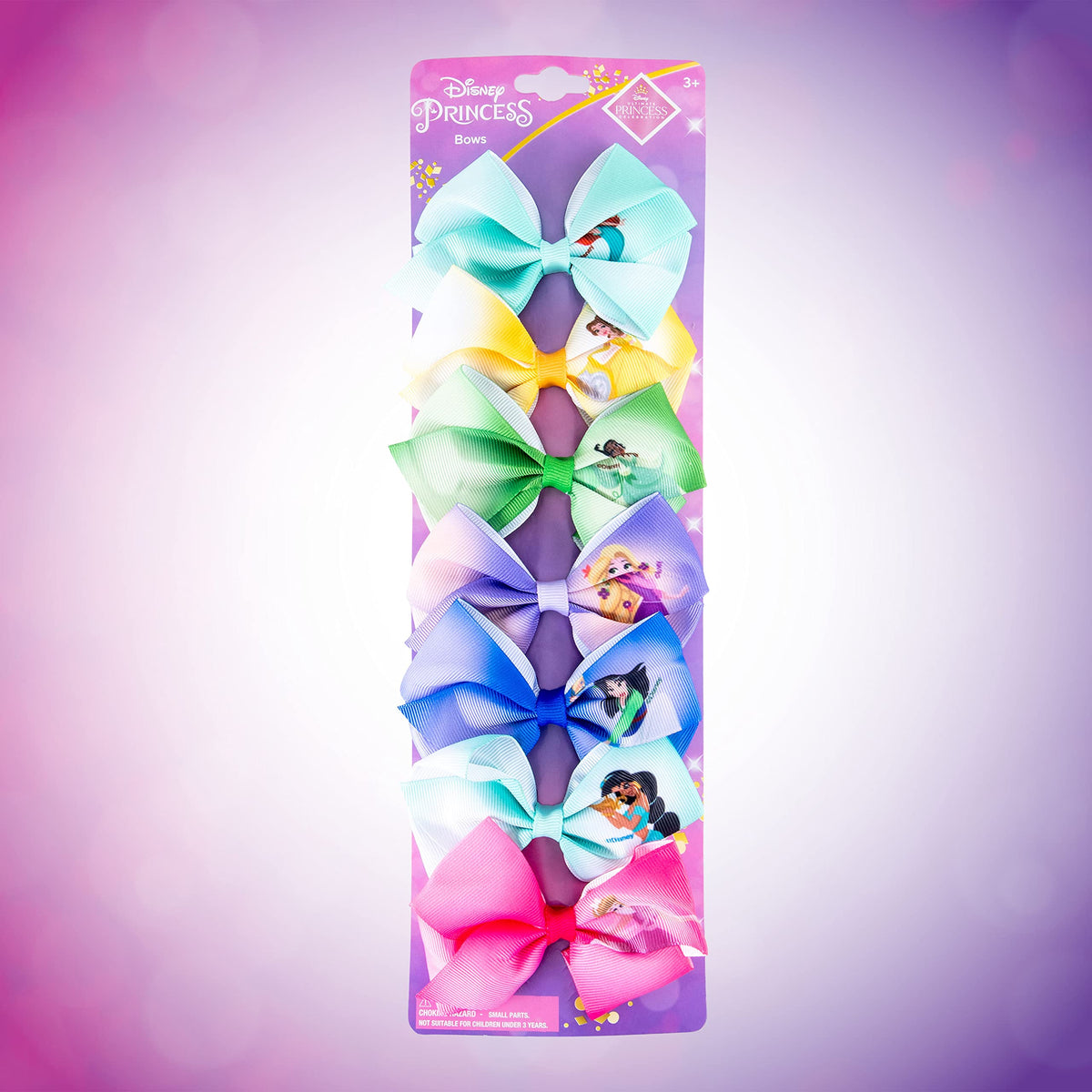 LUV HER clips displayed at a kids' party showing decorative use and festive appeal