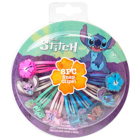 LUV HER front packaging showing 8-pack Stitch clips and colorful appeal