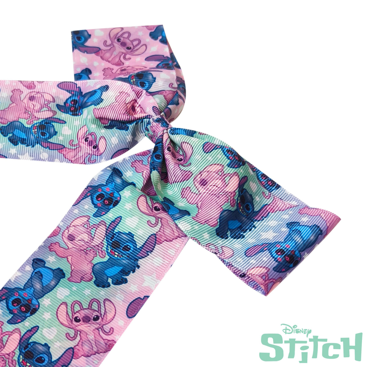 LUV HER bow worn in girl's hair showing style and comfortable fit