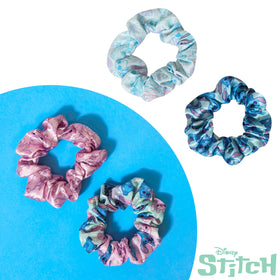 LUV HER scrunchies styled on a bedside table illustrating fun everyday accessory appeal