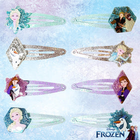 LUV HER multi-color Frozen clip collection laid flat for variety