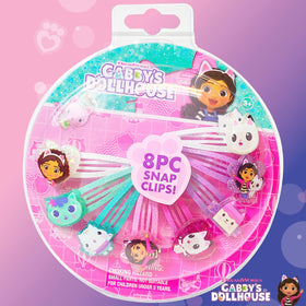 LUV HER clips next to a coin for scale to show child-friendly size