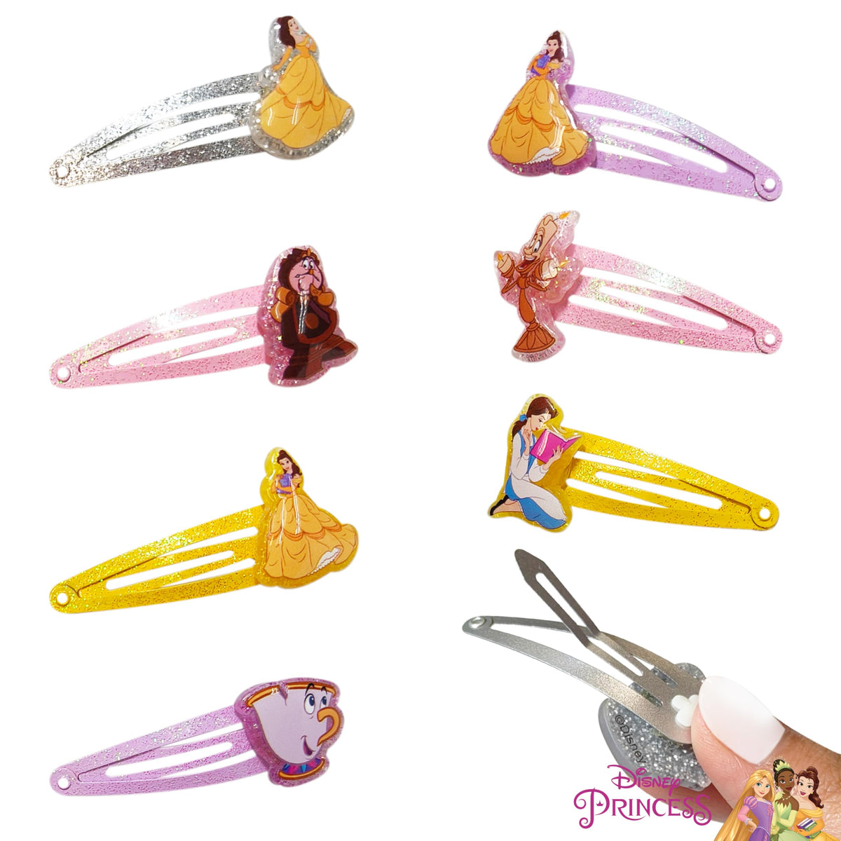 LUV HER open snap mechanism revealing simple operation for quick hair styling