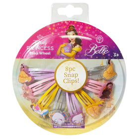LUV HER clips used as party favors on a table showing gift-ready presentation