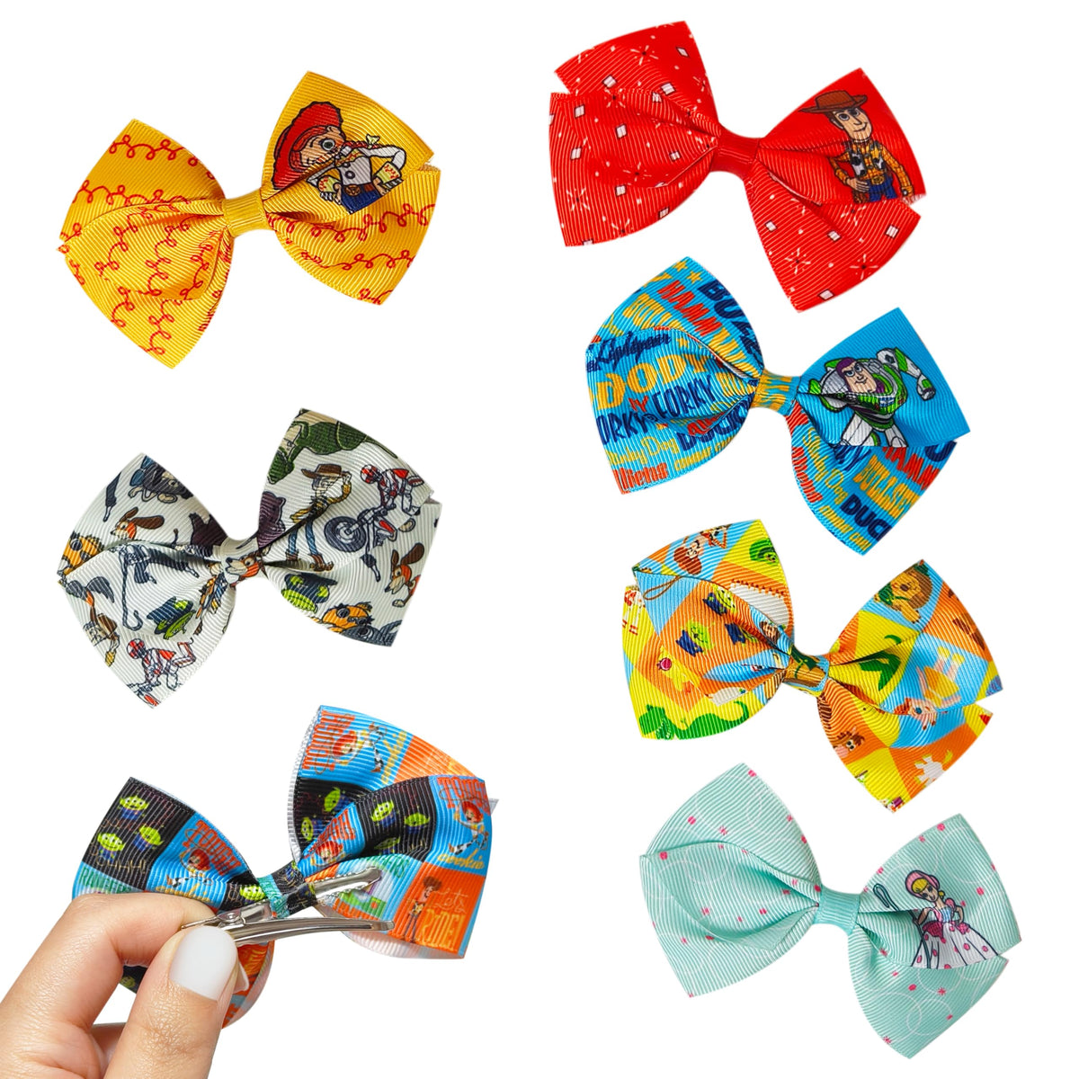 LUV HER clip held in hand to show true 4-inch scale and easy use